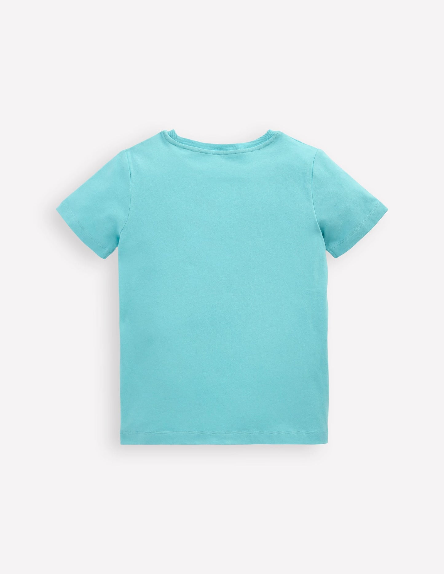 Chain Stitch T-Shirt-Caribbean Blue Whale